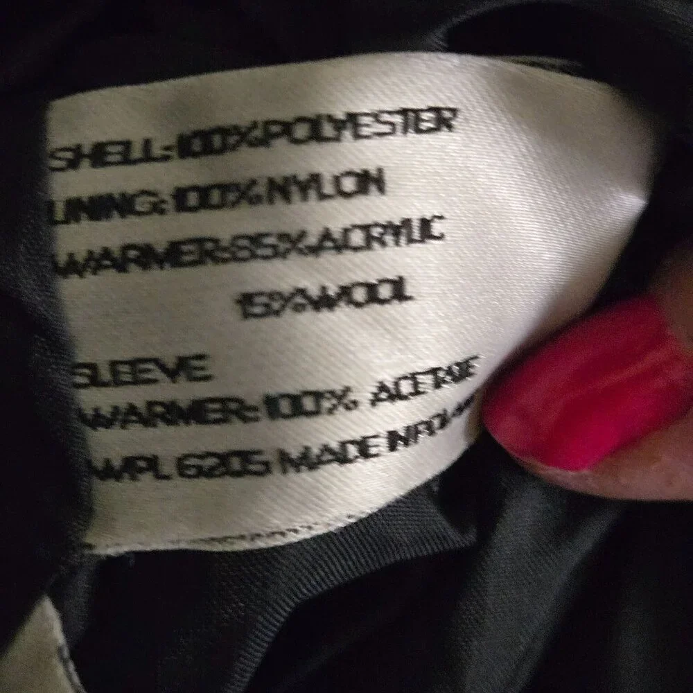John Weitz Women's Black Double-Breasted Trench Coat Size 6P